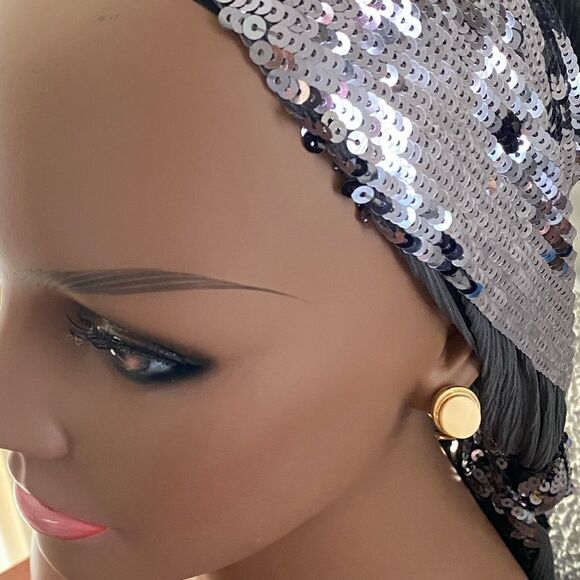 14k Round Stone Omega Clip Pierced Earrings - Picture 11 of 12